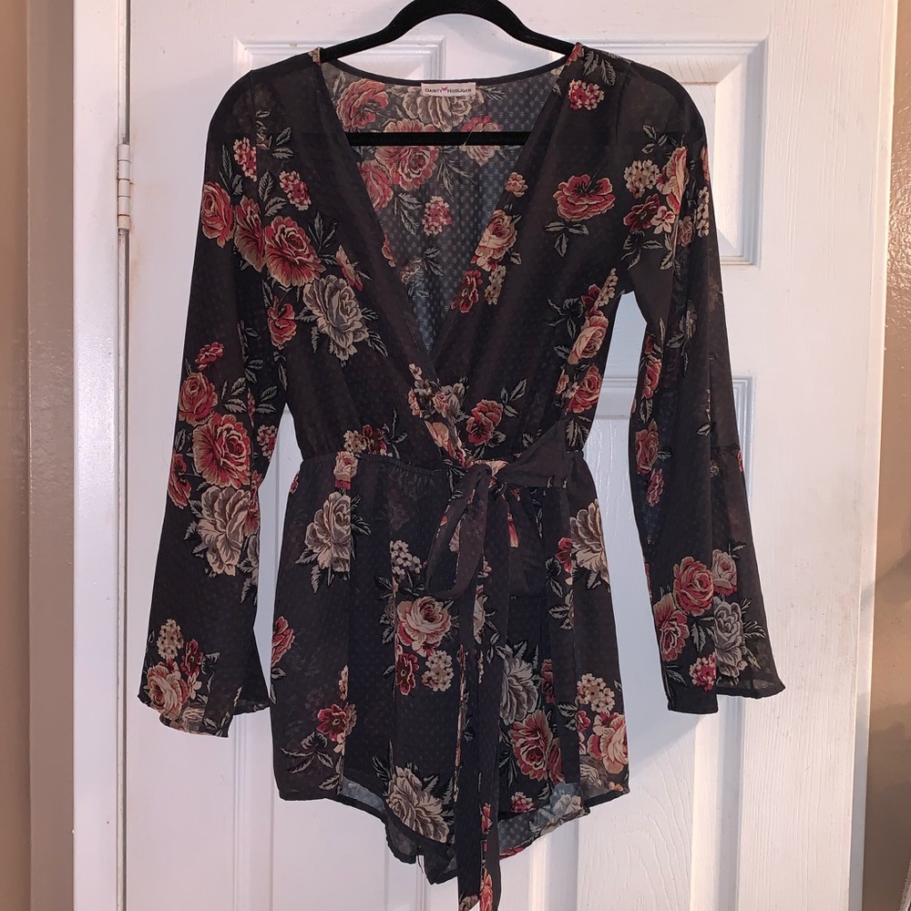 Floral Print Romper from Dainty Hooligan